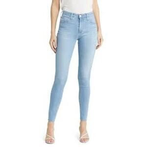 AG Adriano Goldschmied Farrah Blue Skinny Ankle Jeans Size 26